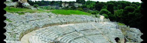 Teatro romano di Volterra, anfiteatro romano di Suasa, teatro romano di Lecce, teatro greco di Segesta, teatro greco di Siracusa