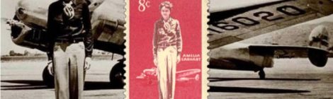 Francobollo Amelia Earhart